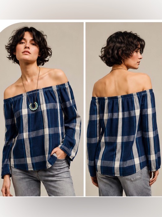 Anthropologie Cloth And Stone Cold Shoulder Blouse
